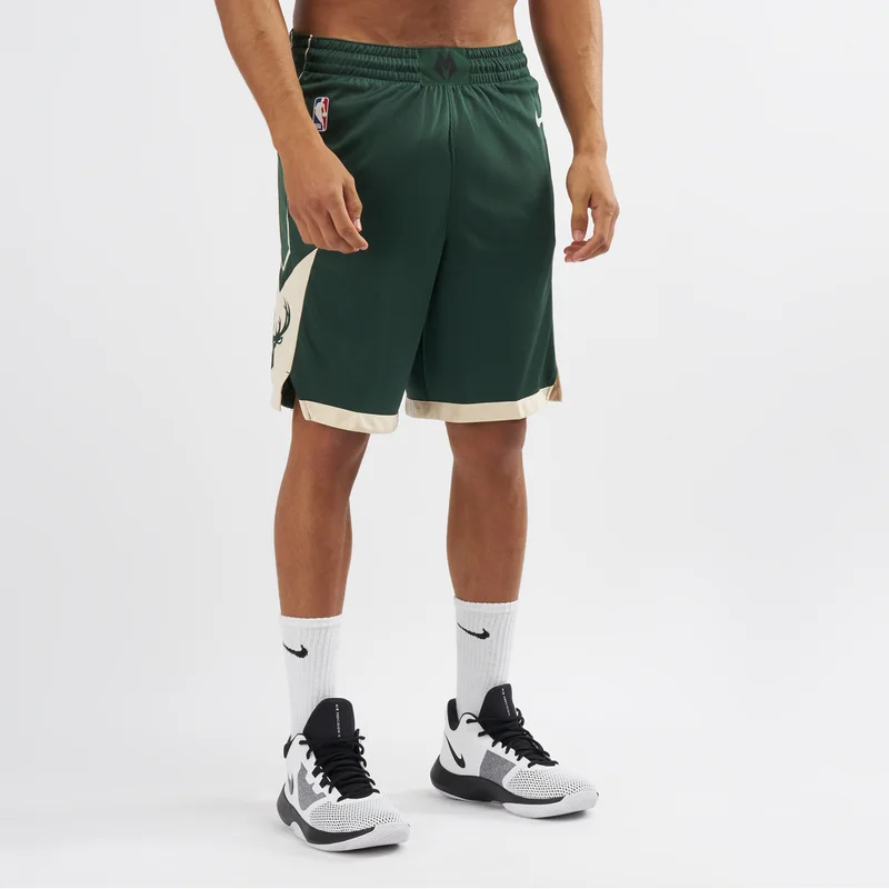 NBA Milwaukee Bucks Road Swingman Shorts