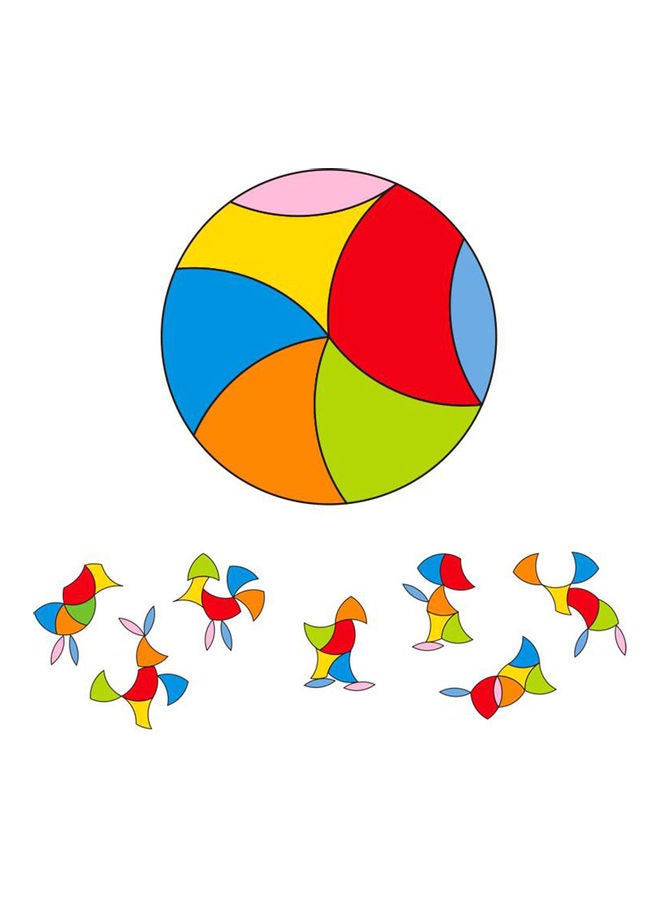 6-Piece Tangram Jigsaw Puzzle Set - Image 4