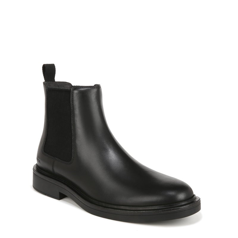 Vince Mens Erik Chelsea Boot Black Leather 7 M