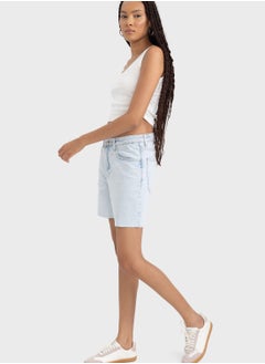 DeFacto High Waist Denim Short  - Image 2