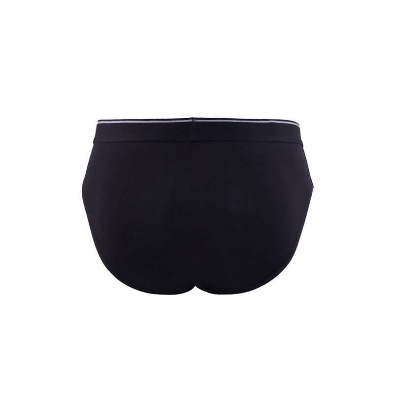 Blackspade Tender Cotton Men's Slip Briefs 3-Pack 9672 Black  - Image 3