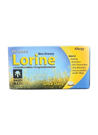 Loratadine, 20 Tablets - pzsku/ZB3BB7D0600ABE5E18EE5Z/45/_/1709126858/6b6691dc-2397-496c-bd50-e22d4a77fca4
