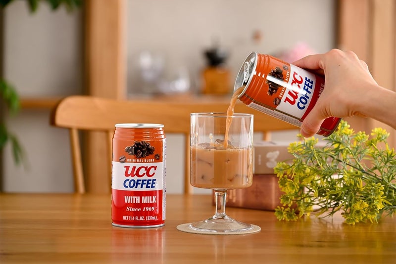 UCC Original Blend Coffee With Milk, Ready To Drink Coffee, Imported from Japan, 11.3 oz (Pack of 6) - Image 4