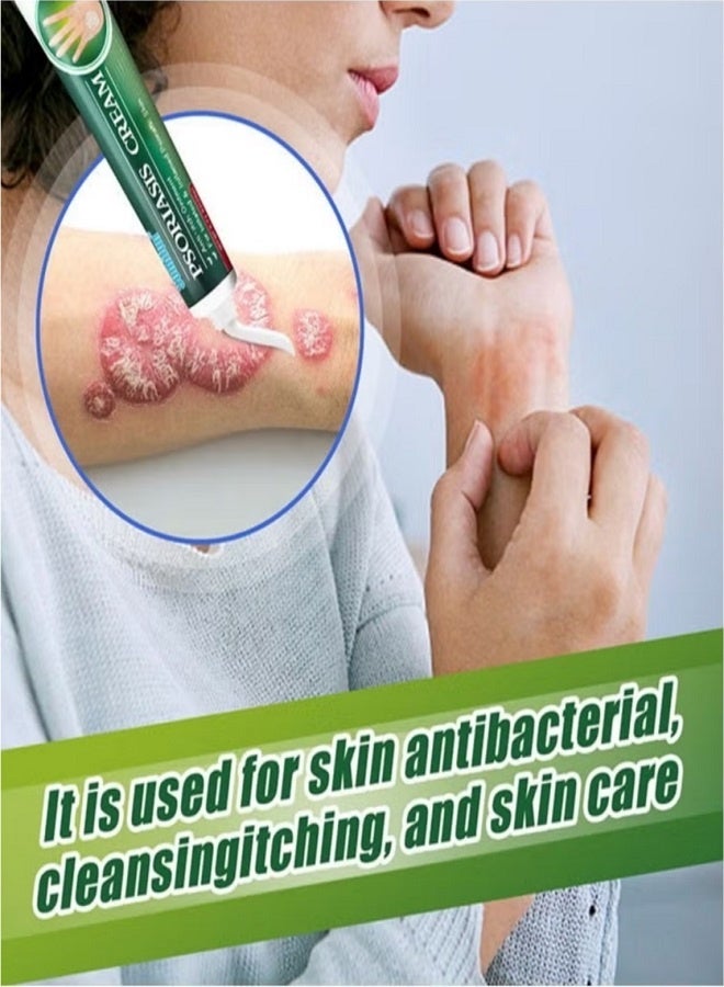 Sumifun كريمات الإكزيما والصدفية العشبية الصينية الطبيعية 20 جرام، مرهم التهاب الجلد والإكزيما والحكة، كريمات الصدفية، علاج الصدفية، كريم مضاد للبكتيريا، للحكة في الجسم - Image 3