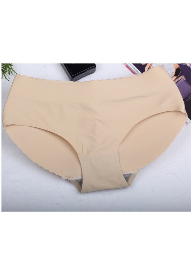 Pants with Sponge Padding Fixed at the Back