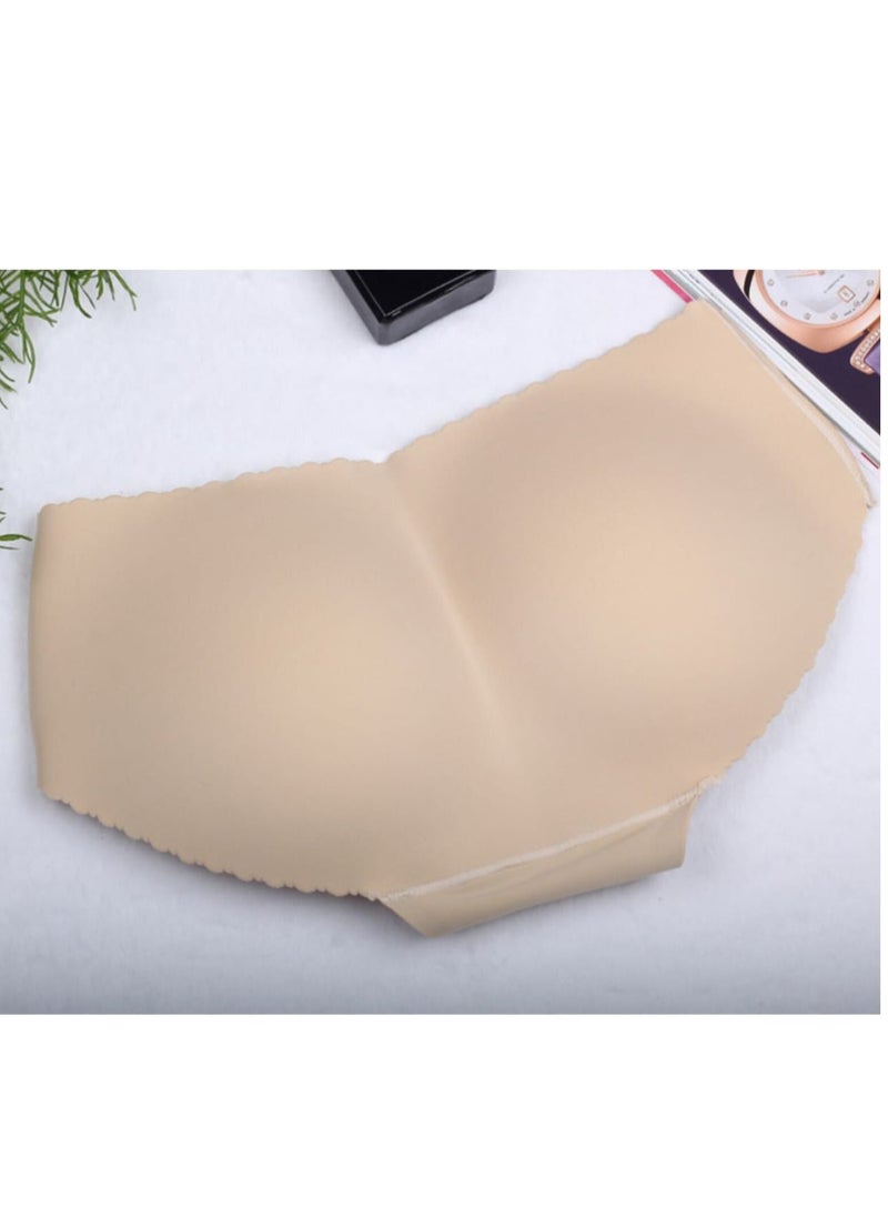 Pants with Sponge Padding Fixed at the Back