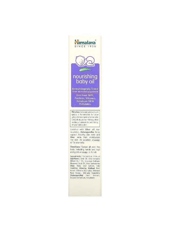 Himalaya, Nourishing Baby Oil, 6.76 fl oz (200 ml) - Image 3