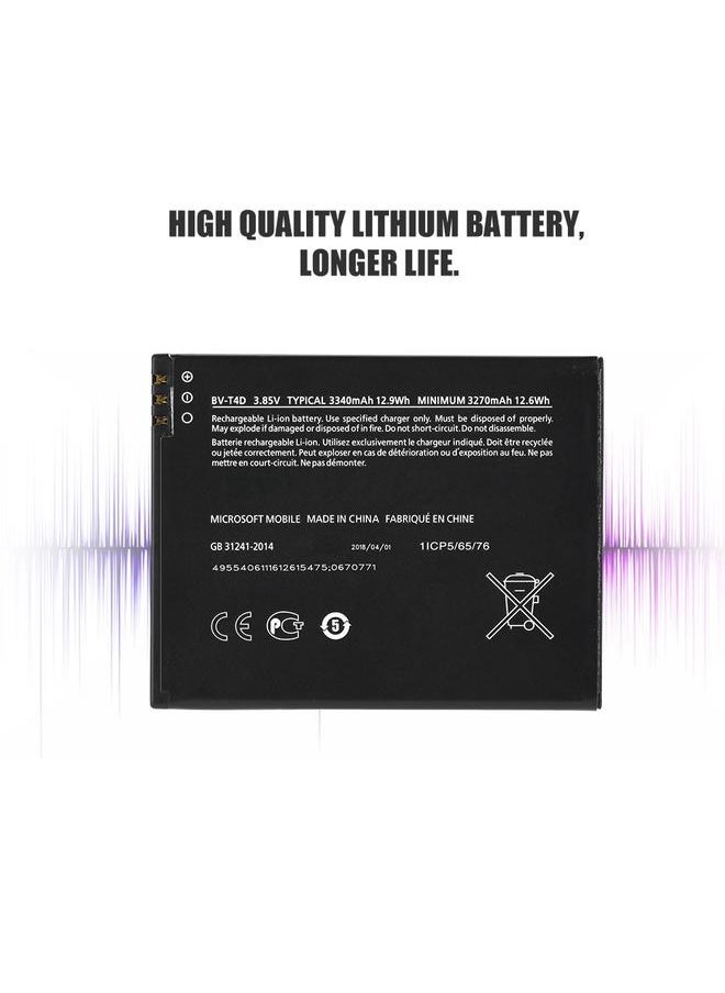 Thoraya - New Original Replace Battery BV-T4D For Microsoft Lumia 950 XL CityMan Lumia 940 XL RM-1118 - Image 1