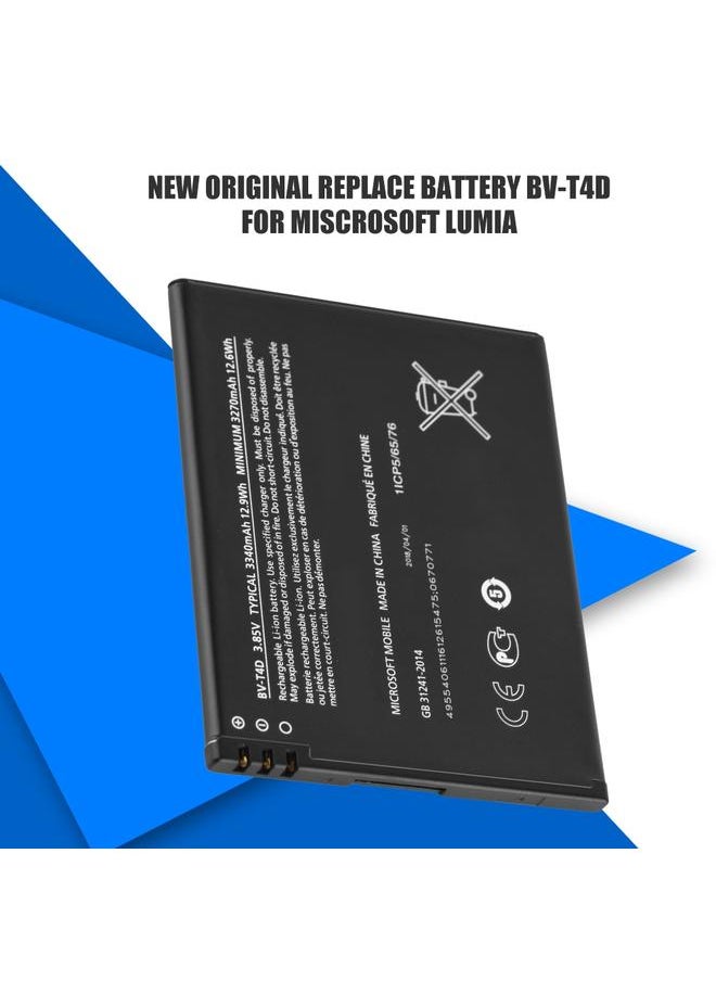 Thoraya - New Original Replace Battery BV-T4D For Microsoft Lumia 950 XL CityMan Lumia 940 XL RM-1118 - Image 1
