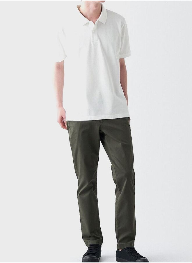 MUJI Washed Pique Short Sleeve Polo Shirt  - Image 2