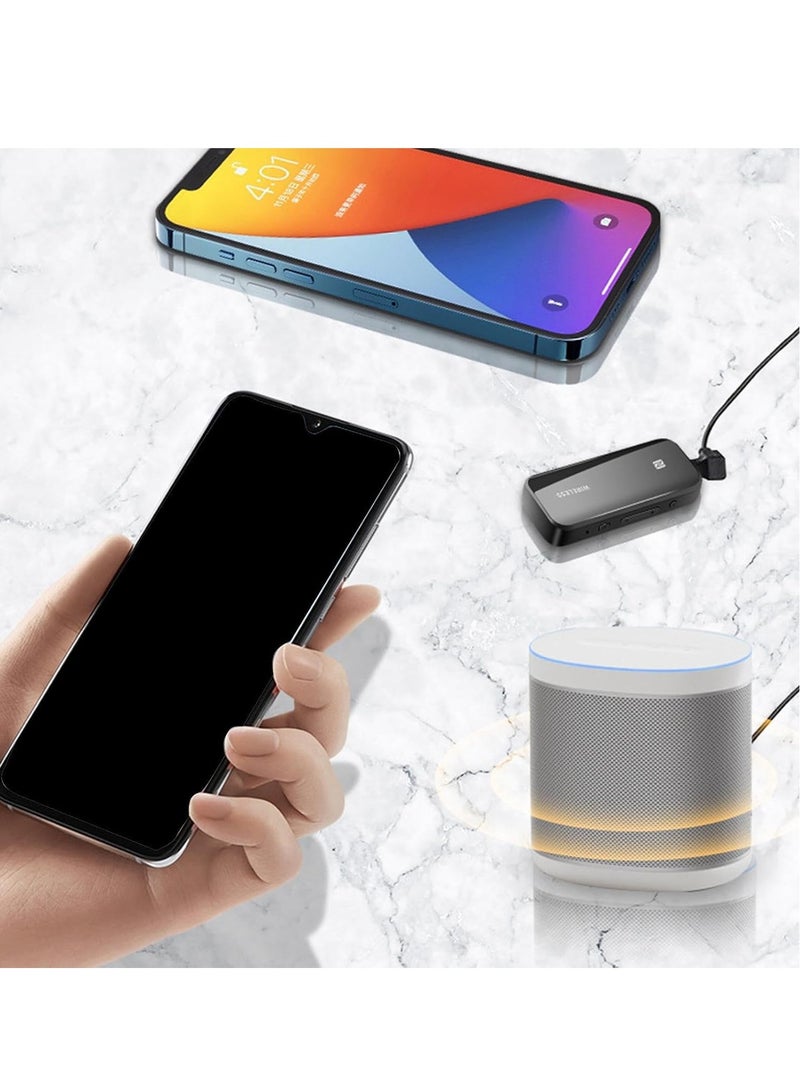 Remote Sound Transmitter, Wireless Car Receiver, USB Transmitter Plug and Play Adapter, Sound Receiver, Stable Noise Cancelling Adapter for Car TV Speaker - Image 5