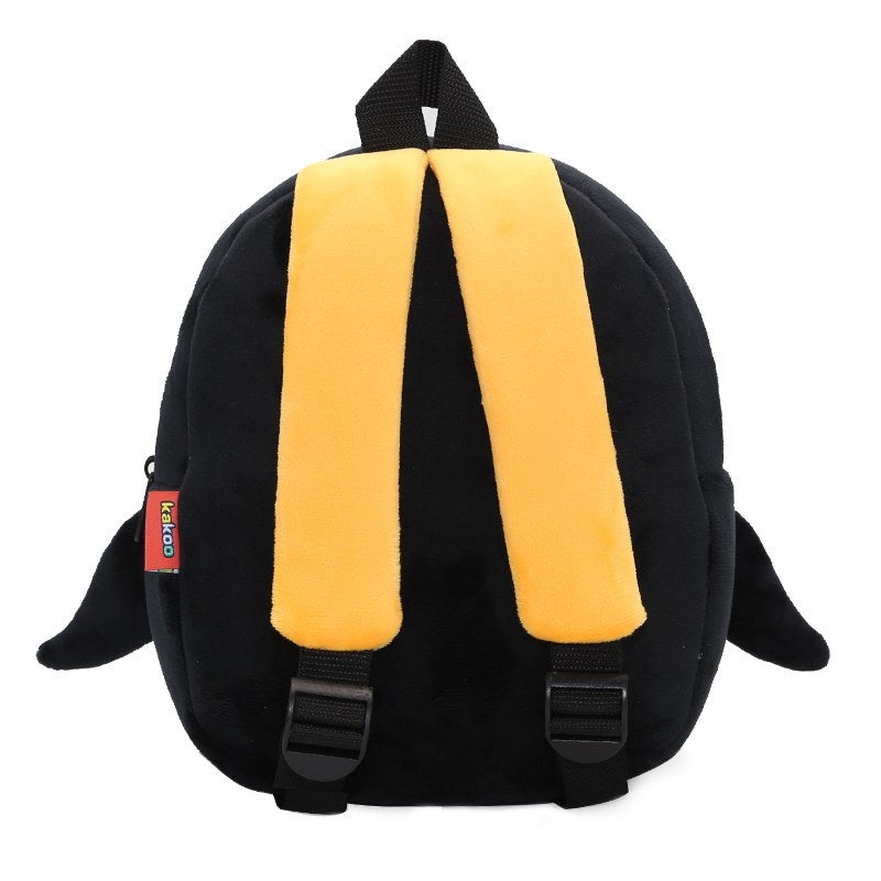 Plush Kids Backpack, Penguin Animal Design, Soft Lightweight School Bag for Toddlers and Preschool Kids - Image 4