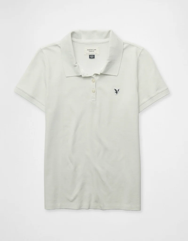 American Eagle  AE Classic Polo Shirt for Women | Best Price UAE