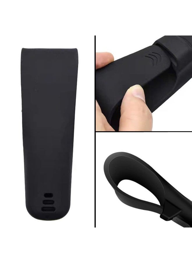 DKAOVH 2 Set Manual Razor Case,Travel Razor Case, Razor Travel Cover,Silicone&Plastic Portable Razor Case,Manual Razor Protector  - Image 3