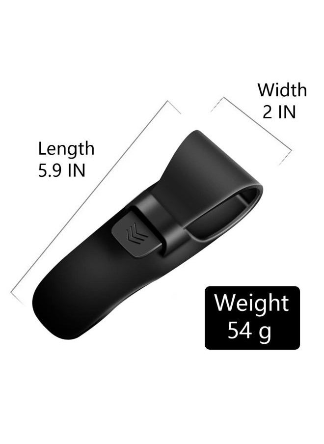 DKAOVH 2 Set Manual Razor Case,Travel Razor Case, Razor Travel Cover,Silicone&Plastic Portable Razor Case,Manual Razor Protector  - Image 2