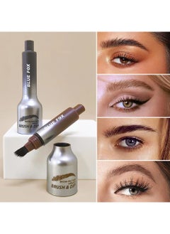 Bluefox Eyebrow Pen with Angled Brush, Hair-Like Strokes for Natural Shaping and Filling, Long-Lasting Quick-Dry Waterproof Brow Pencil  - Image 2