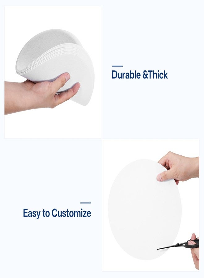 COMNICO 108 Pcs Plate Separators Storages, Soft Thick Felt Plate Storage Dividers Protectors 3 Sizes Round Felt Circles Dish Storage Protectors Pads for Dish Coffee Saucers - Image 4