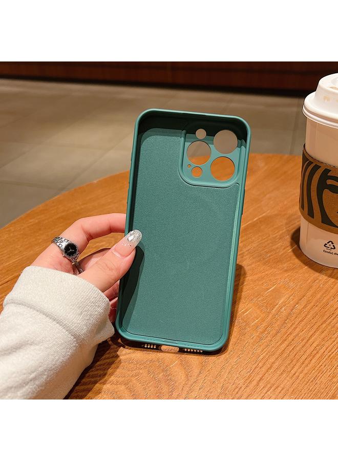 S-TOP Case For iPhone 16 Pro Solid Color Liquid Silicone MagSafe Magnetic Phone Case - Image 3