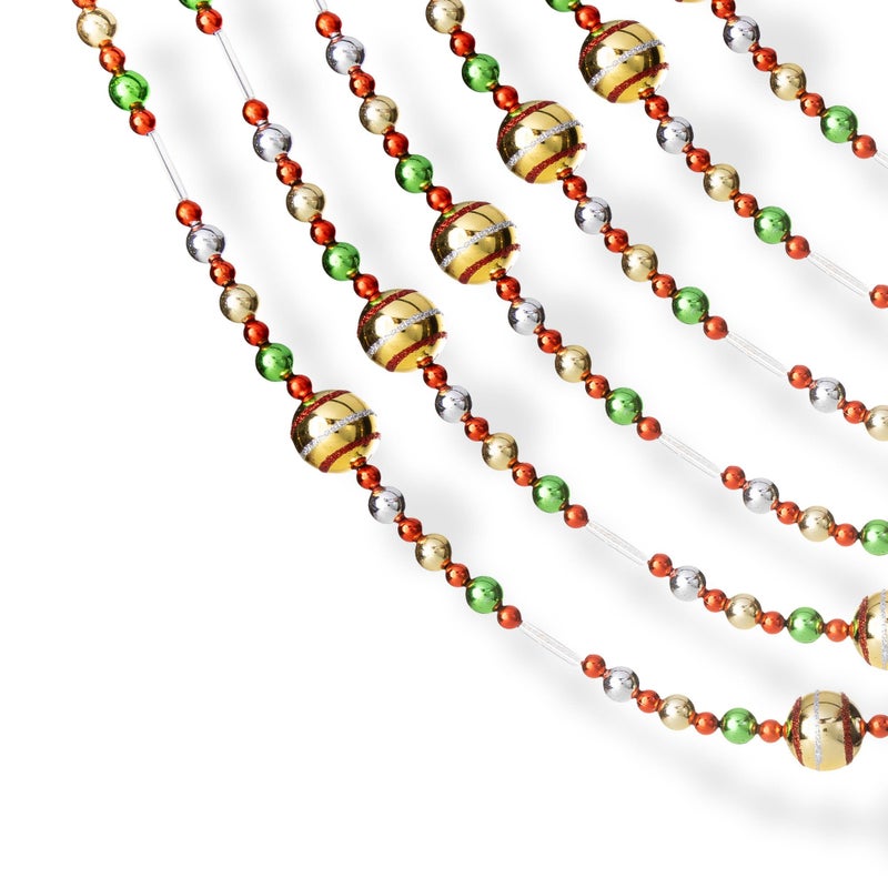 Klikel Klikel Christmas Acrylic Gold Garland 10 Feet Long 