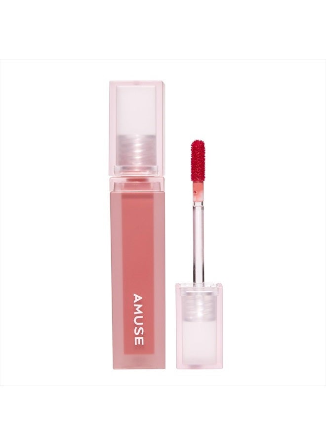 Amuse SEOUL DEW VELVET TINT 01 BOKSOONGA BLOSSOM | Soft matte peach | Velvety, matte, moisturizing, long-lasting color, transfer proof, vegan - Image 1