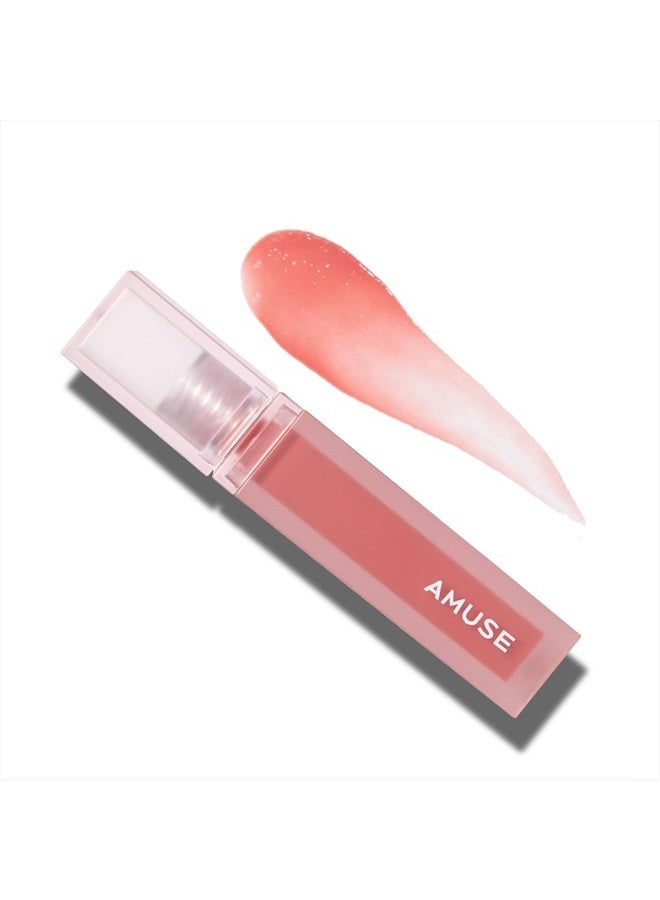 Amuse SEOUL DEW VELVET TINT 01 BOKSOONGA BLOSSOM | Soft matte peach | Velvety, matte, moisturizing, long-lasting color, transfer proof, vegan - Image 4