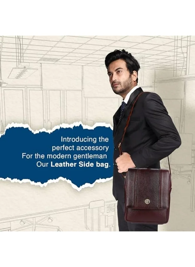 Hammonds Flycatcher  Genuine Leather Sling Bag for Men, Stylish and Spacious Side Bag for Men  | Best Price UAE