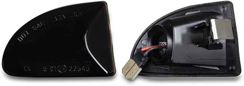 QASULER Dynamic Amber Side Marker Light Set - Image 2