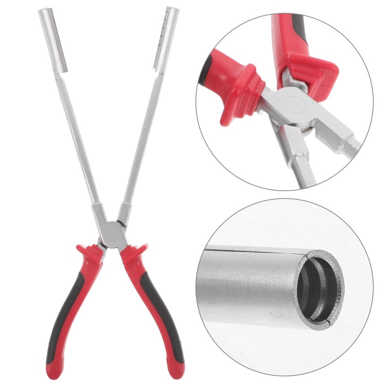 Pliers: High Voltage Pliers Steel Electrical Connector Clamp - Automotive Electrical Disconnect Tool for Car Repairing and Maintenance - Image 1