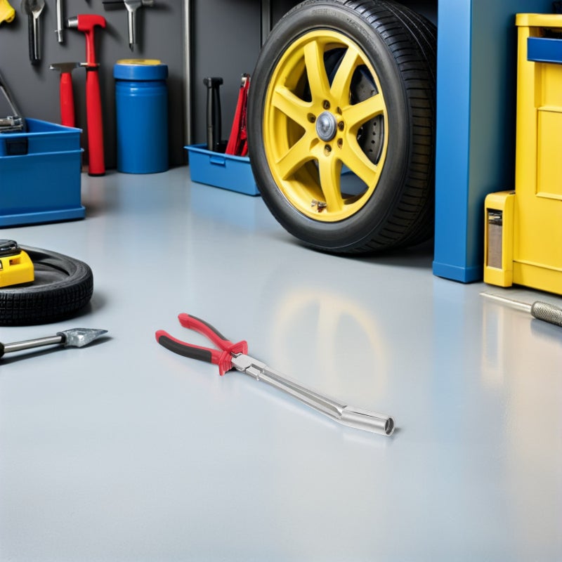 Pliers: High Voltage Pliers Steel Electrical Connector Clamp - Automotive Electrical Disconnect Tool for Car Repairing and Maintenance - Image 2