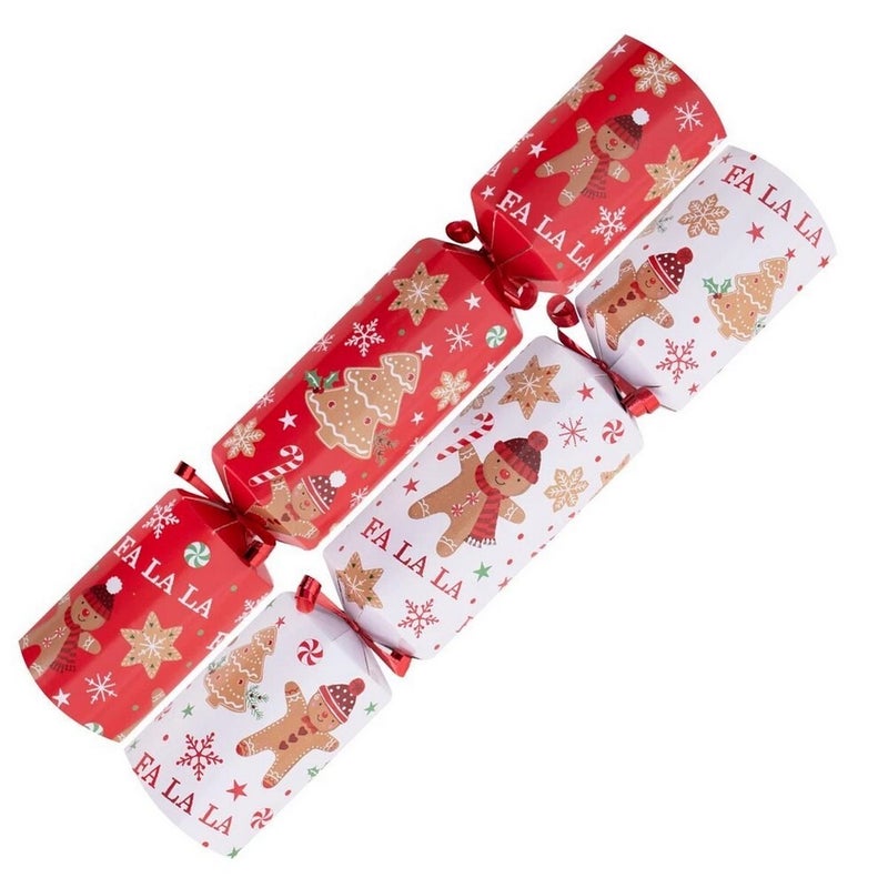 RSW 6 Gingerbread Kazoo 12-Inch Christmas Crackers – Holiday Party Favors, Festive Fun, and Seasonal Activities for Kids and Family, Christmas Celebration Essentials - Image 5