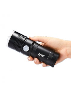 Generic Four-light Source Fishing Light Night Fishing Light White Light Blue Light Purple Light Super Bright 1000 Xenon W Waterproof Charging Strong Light-Color:Fishing Light + USB Data Cable  - Image 2