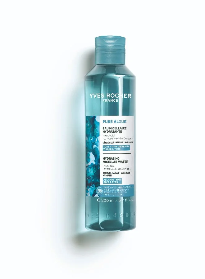 Yves Rocher 200 ml The all in 1 hydrating makeup removing micellar wa for Women | Best Price UAE