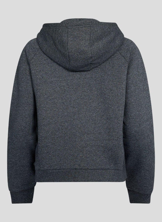 كاستور Women'S Black Marl Zip Through Hoody  - Image 2