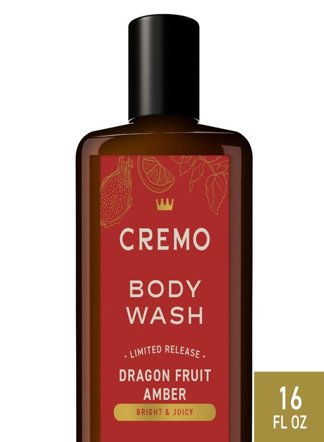 Cremo Rich-Lathering Dragon Fruit Amber Body Wash Men, Notes of Salted Blood Orange, Juicy Dragon Fruit, and Sea Amber, 16 Fl Oz - Image 2