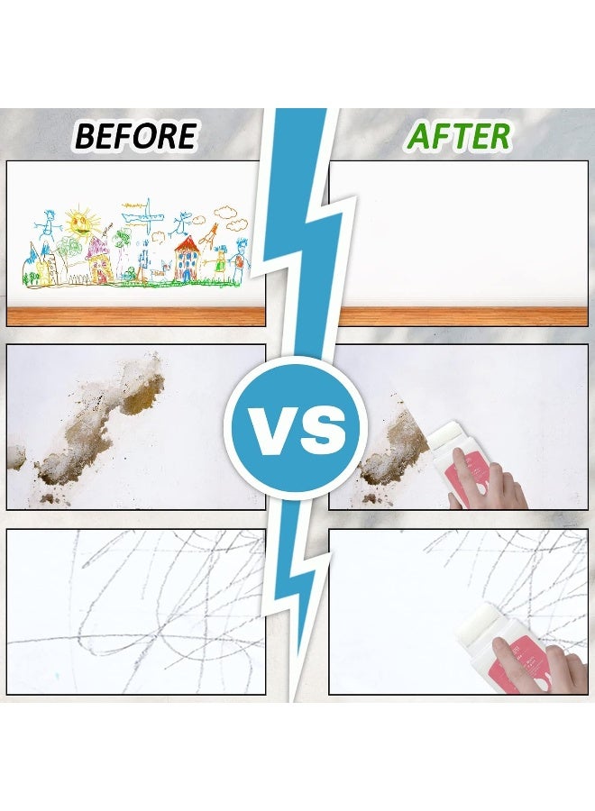 Small Roller Wall Patching Brush, Wall Repair Paste Roller Tool, DIY Renovation Wall Spackle Roller with Latex Paint White 100g  - Image 5