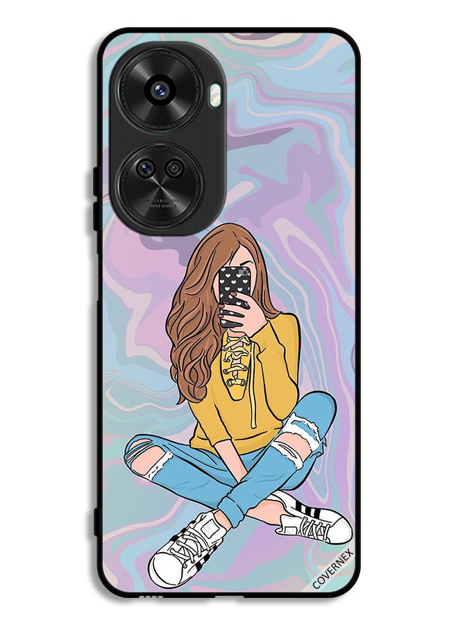 Covernex Huawei nova 12 SE Protective Case Cover Girl Taking Photo - Image 1