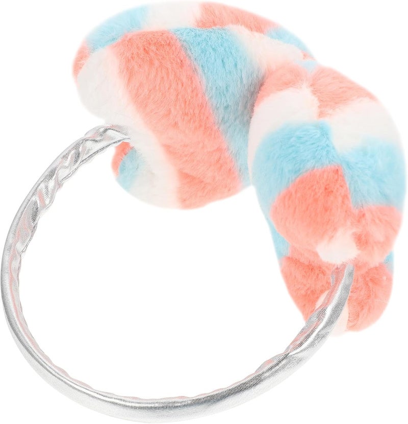 Plush Love Heart Earmuffs for Winter Ear Covers Soft Warm Ear Wraps Cute Cartoon Style Washable Cold Weather Accessories - Image 1