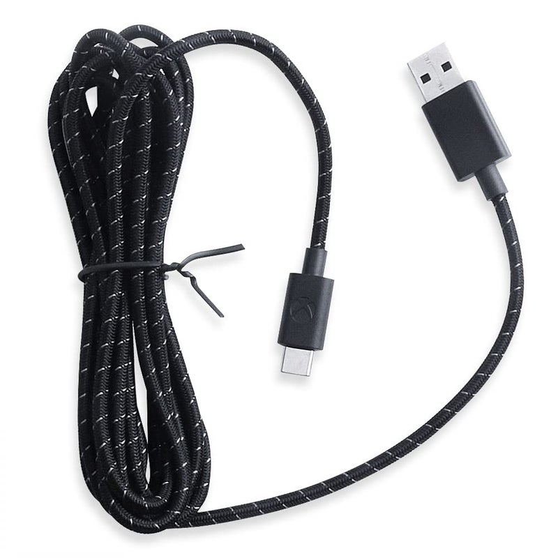 هويون 2.7 متر 9 أقدام كابل شحن USB-C متين مضفر متوافق مع وحدات تحكم Xbox One Elite Series 2 وSwitch Pro وPS5 - Image 2