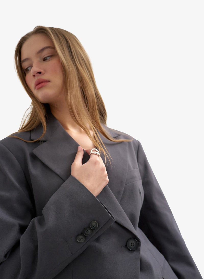 TOPSHOP Cinched Blazer - Image 3