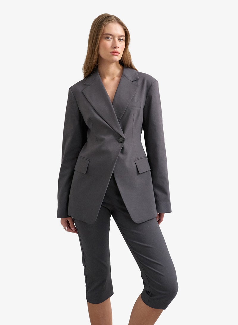 TOPSHOP Cinched Blazer - Image 1