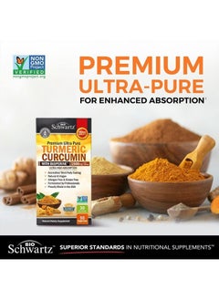 BioSchwartz Turmeric Curcumin with BioPerine 1500mg - Natural Joint Support with 95% Standardized Curcuminoids & Black Pepper Extract for Ultra High Absorption & Potency - Non GMO - Gluten Free - 90 Capsules  - Image 2