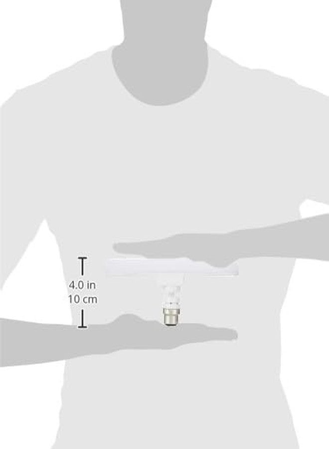 Halonix 10 Watts Trio 3-in-1 color B22d LED bulb Mini tube Light| Color- White, Off White, Yellow | Switch on-Switch off to change color| Pack of 1 - Image 3