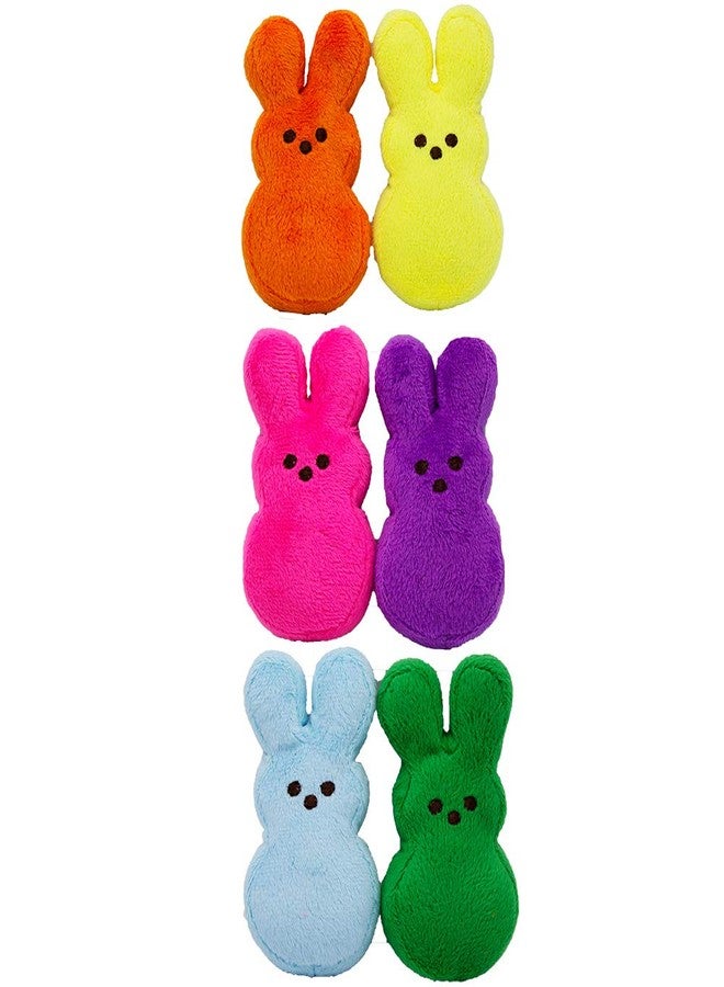 Peeps for Pets Plush Bunny Toys for Dogs, Pink/Purple, Mini/2 Pack | Fun Way to Keep Your Pet Entertained for Hours | Soft, Cute, Cuddly, and Squeaky Dog Toys for Easter or Everyday Use - Image 2