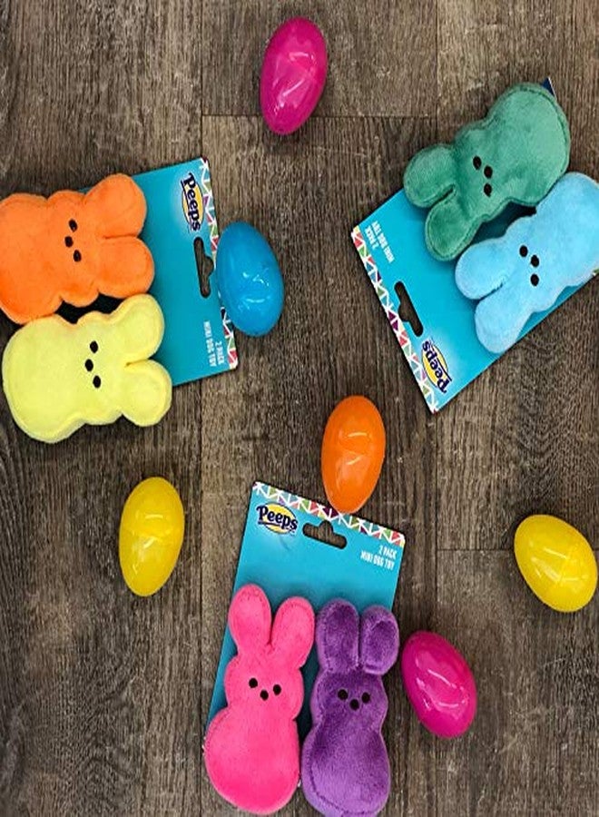 Peeps for Pets Plush Bunny Toys for Dogs, Pink/Purple, Mini/2 Pack | Fun Way to Keep Your Pet Entertained for Hours | Soft, Cute, Cuddly, and Squeaky Dog Toys for Easter or Everyday Use - Image 4