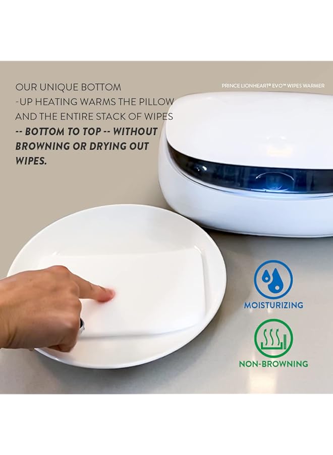 Prince Lionheart Ever Fresh Wipe Warmer Replacement Pillows For Ultimate Baby Wipe Warmer That Keeps Baby Wipes Warmer Fresh Prevents Discoloration Or Drying Out Of Baby Wipes 2 Pack - Image 5