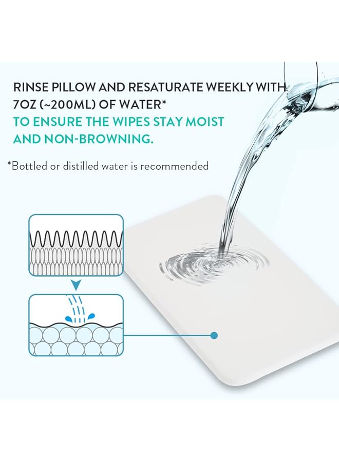 Prince Lionheart Ever Fresh Wipe Warmer Replacement Pillows For Ultimate Baby Wipe Warmer That Keeps Baby Wipes Warmer Fresh Prevents Discoloration Or Drying Out Of Baby Wipes 2 Pack - Image 3