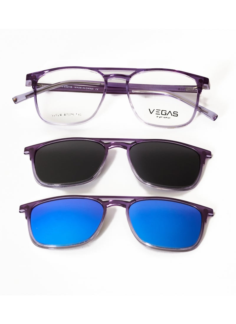 VEGAS KIDS Clip-on VEGAS V2024k - Violet  - Image 2