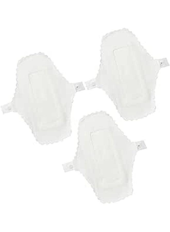 Reusable Waterproof Cloth Sanitary Pads Washable Cotton Menstrual Towels 180mm Leak Resistant Panty Liners 3pcs Set - Image 1