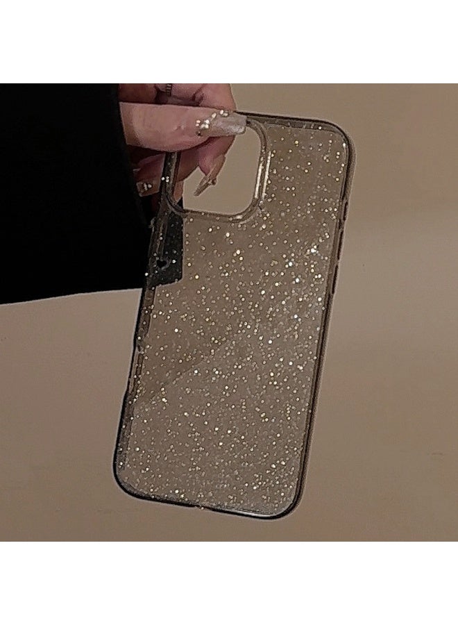 NIBEMINENT Protective TPU Case Cover For iPhone 15 Pro Max, Dark Shiny And Fine In Texture