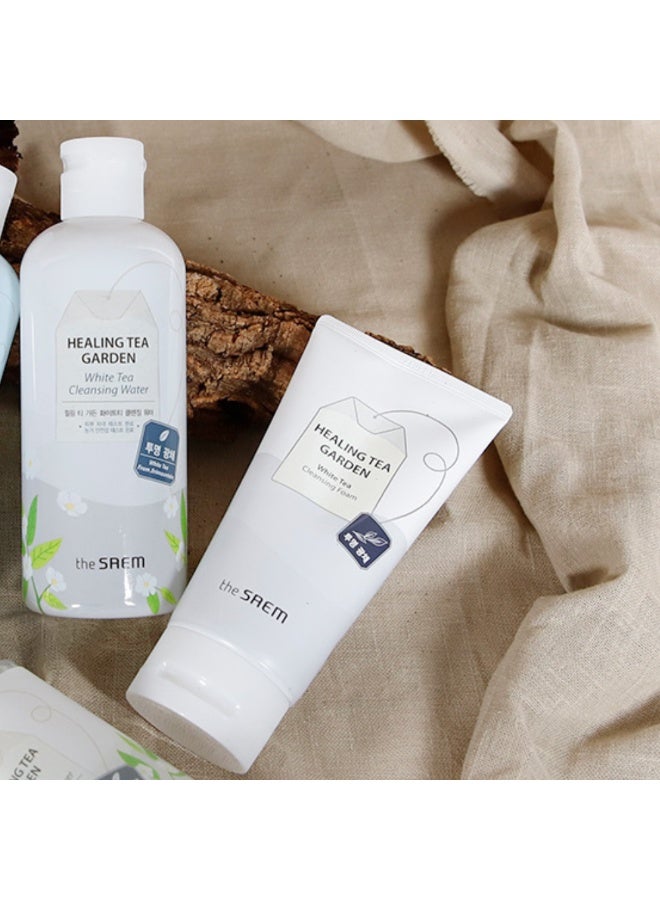 The Saem Healing Tea Garden White Tea Cleansing Foam 150ml - Image 3